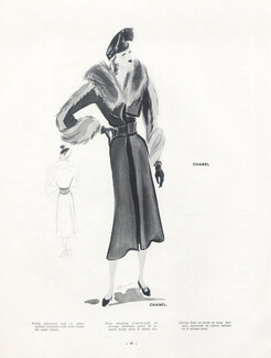 Chanel (Couture) 1937 Schompré, Afternoon Coat