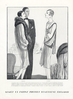 Madeleine Vionnet (Couture) 1927 Porter Woodruff, Evening Coat