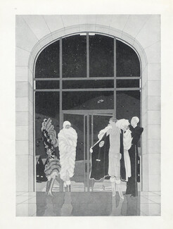 Jean Pagès 1932 Fur Coats