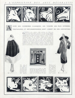 Weil (Fur Coat) 1925 Exposition des Arts Décoratifs, Paris International Exhibition of Decorative Arts
