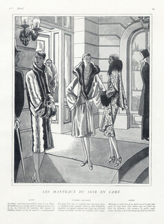 Goupy & Yvonne Davidson 1926 Evening Coats, Lee Creelman Erickson