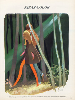 Edmond Kiraz 1967 Les Parisiennes, Walk in wood