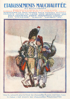 Mauchauffée (Fabric) 1921 Russian Soldier Military