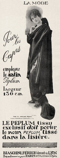 Bianchini Férier 1914 "Le Peplum" Cape, Rondeau-Legrand