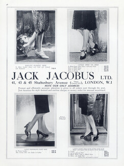 Jack Jacobus (Shoes) 1927 Evening Shoes