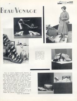 Perugia (Shoes) & Hermes (Handbag, Coat) 1930