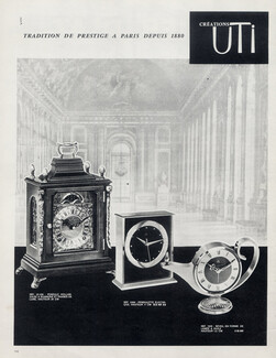 UTI (Watches) 1964 Pendule Hollandaise, Pendulette..
