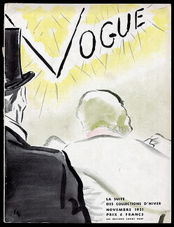 Vogue Paris 1931 November, Eric, Collections d'Hiver