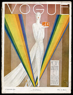 Vogue Paris 1926 September, Benito, Modes d'Automne, Tissus d'Hiver, L'Art des Parfums