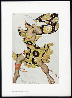 Léon Bakst 1911 Narcisse, Béothien, Hors-texte de l'Art Décoratif, Russian Ballet