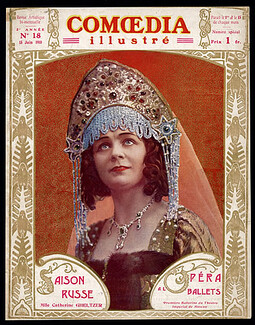 Catherine Gheltzer 1910 Première Ballerine du Théâtre Impérial de Moscou