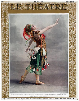 Tamar Karsavina 1911 ''L'Oiseau de Feu'', The Firebird, Russian Ballet