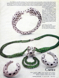 Mellerio, Ilias Lalaounis, Chaumet, Mauboussin, Van Cleef, Boucheron, Cartier, Mappin & Webb 1982 8 illustrated Pages, 8 pages