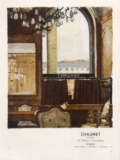 Chaumet (Jewels) 1946 Store Pierre Mourgue Place Vendôme