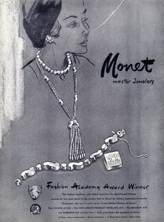 Monet (Jewels) 1949 Pendant, Necklace...