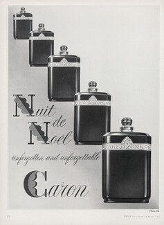 Caron (Perfumes) 1959 Nuit De Noël, Art Deco Style