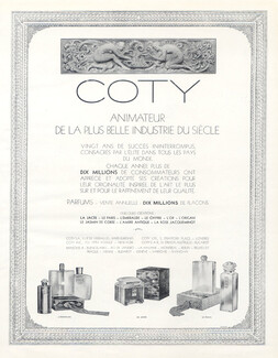 Coty (Perfumes) 1930