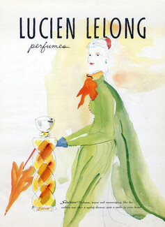 Lucien Lelong (Perfumes) 1948 Sirocco