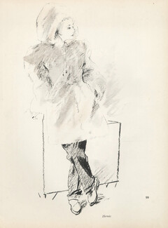 Hermès 1946 Fur Coat.. Pierre Mourgue