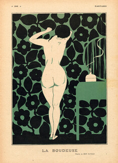Ben Sussan 1918 La Boudeuse, The Sulky, Nude