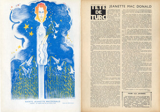 A. Barrère 1933 Jeanette MacDonald, Biography, Caricature