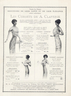 Claverie (Corsetmaker) 1917