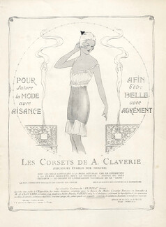 Claverie (Corsetmaker) 1919