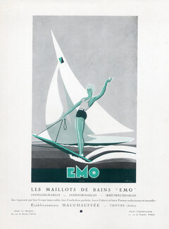 Emo (Swimwear) 1932 Ets Mauchauffé... Water Sports