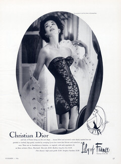 Lily of France - Christian Dior (Lingerie) 1956 Lace Body Girdle, Corselette