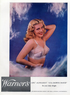 Warner's, Lingerie — Original adverts and images