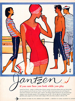 Jantzen (Swimwear) 1959 René Gruau