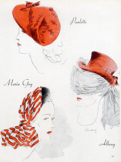 Jean Moral 1946 Paulette, Albouy, Maria Guy