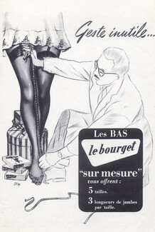 Le Bourget (Hosiery, Stockings) 1954 Okley