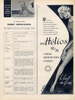 Hélios (Hosiery, Stockings) 1956 Roger Blonde