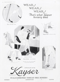 Kayser (Hosiery, Stockings) 1924