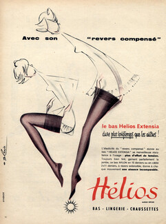 Hélios (Stockings Hosiery) 1957 Roger Blonde