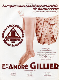 JIL André Gillier (Hosiery) 1929