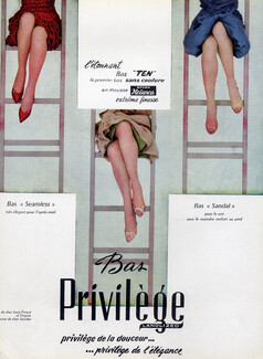 Privilège (Stockings) 1960 Charles Jourdan, Louis Féraud