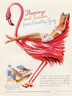 Dorothy Gray (Cosmetics) 1946 Flamingo