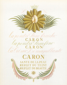 Caron (Cosmetics) 1951