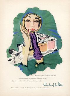 Charles of the Ritz (Cosmetics) 1955 René Bouché