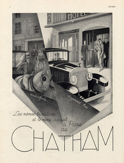 Chatham (Hotel) 1930 Fabius Lorenzi