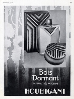 Houbigant 1930 Bois Dormant Art Deco