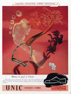 Unic (Shoes) Ets Fenestrier 1947 Jean Mercey