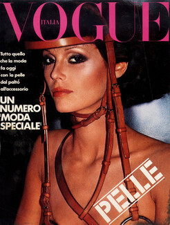 Hermès 1975 Angeleen Gagliano, Cover Italian Vogue