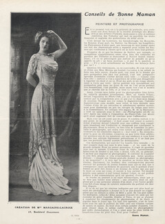 Margaine-Lacroix (Couture) 1909 Photo Félix