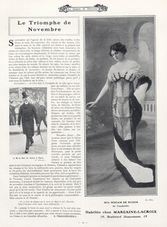 Margaine-Lacroix 1911 Miriam de Roxer, Photo Félix