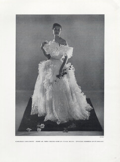 Marcelle Chaumont (Couture) 1948 Philippe Pottier