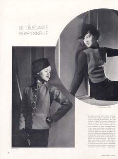 Schiaparelli (Couture) & Suzy (Hat) 1935 Miss Mary Taylor