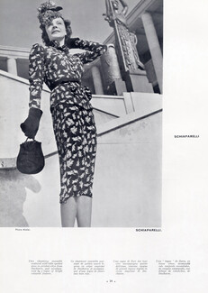 Schiaparelli (Couture) 1941 Photo Kollar, Ducharne
